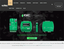 Tablet Screenshot of kmccontrols.com